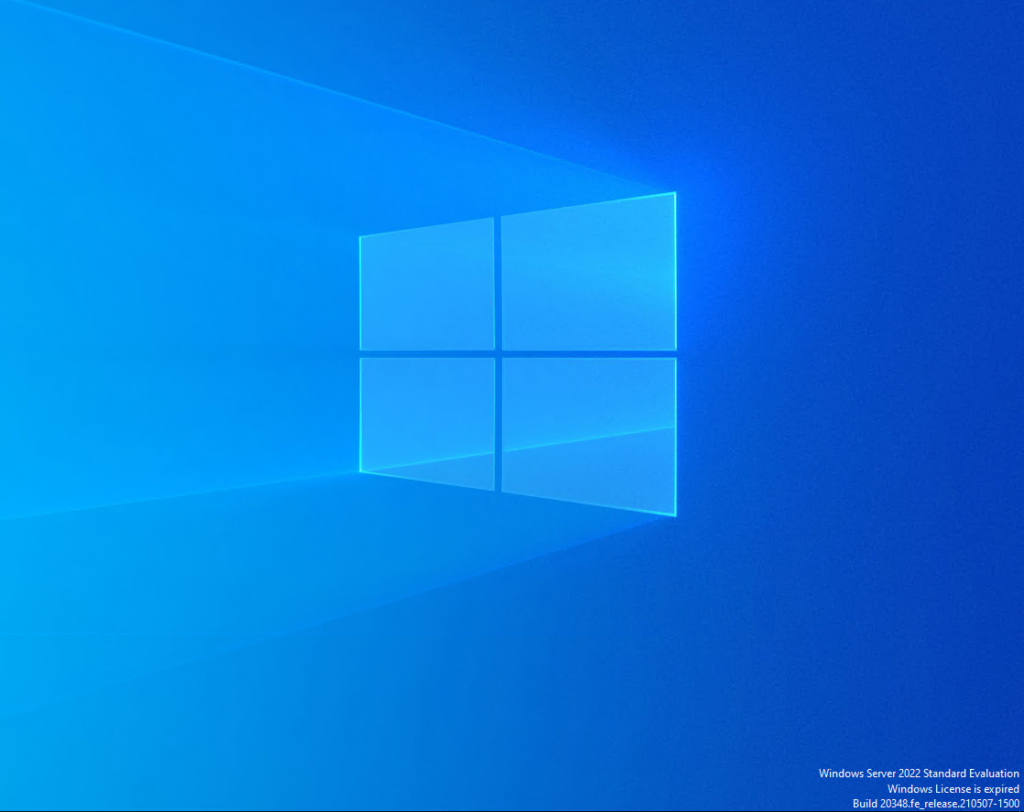 Expired windows server license
